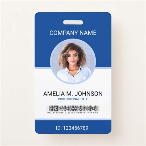 Employee ID Badges: Custom Photo Identification Cards